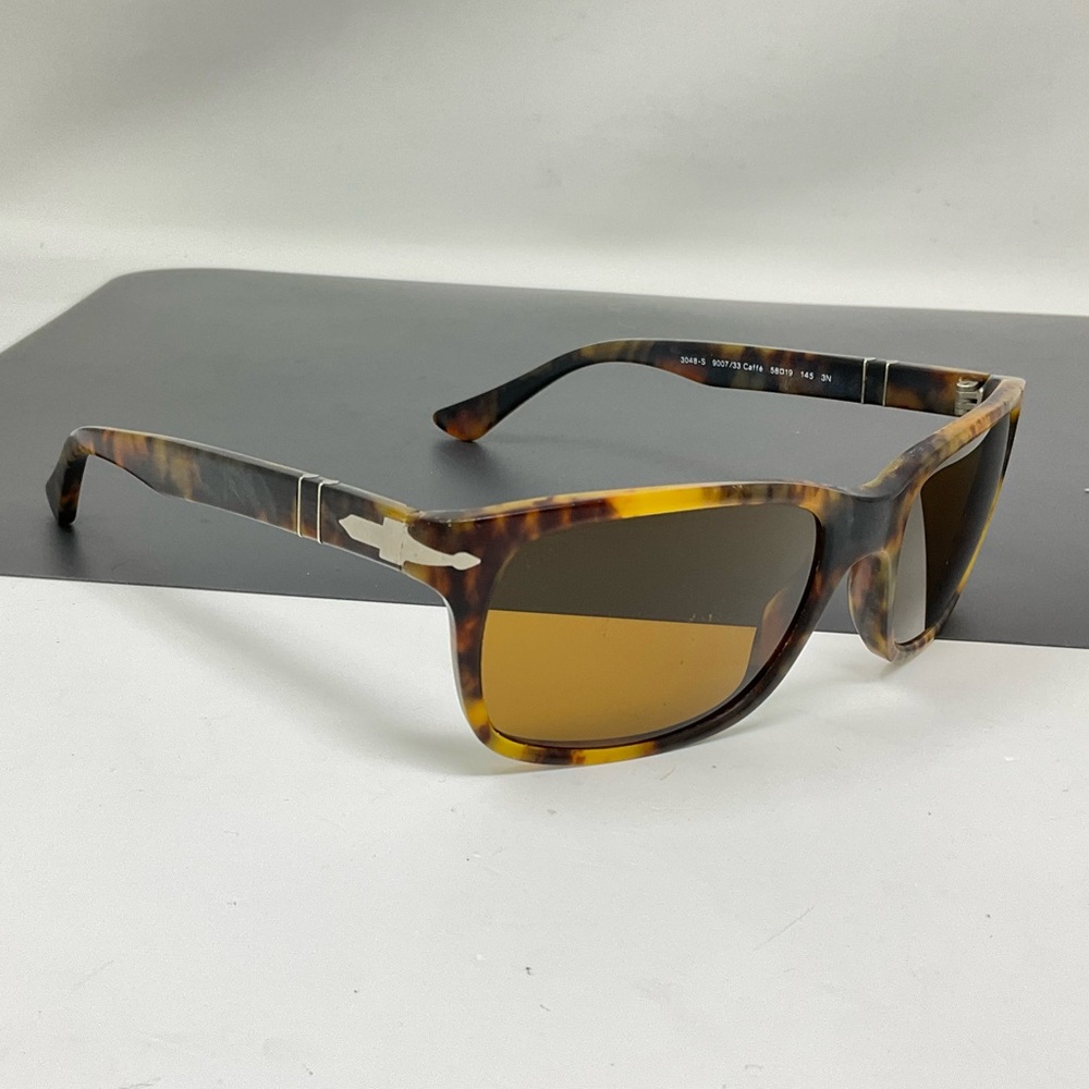 Persol Sunglasses 3048-S 9007/33 caffe 58-19-145 tortoise